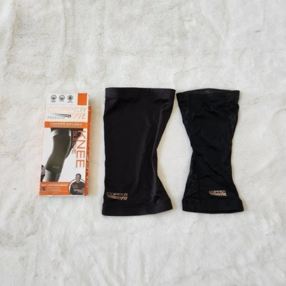 Copper Fit Other - Copper Fit Knee Compression bundle Sleeve,  Size L, XL